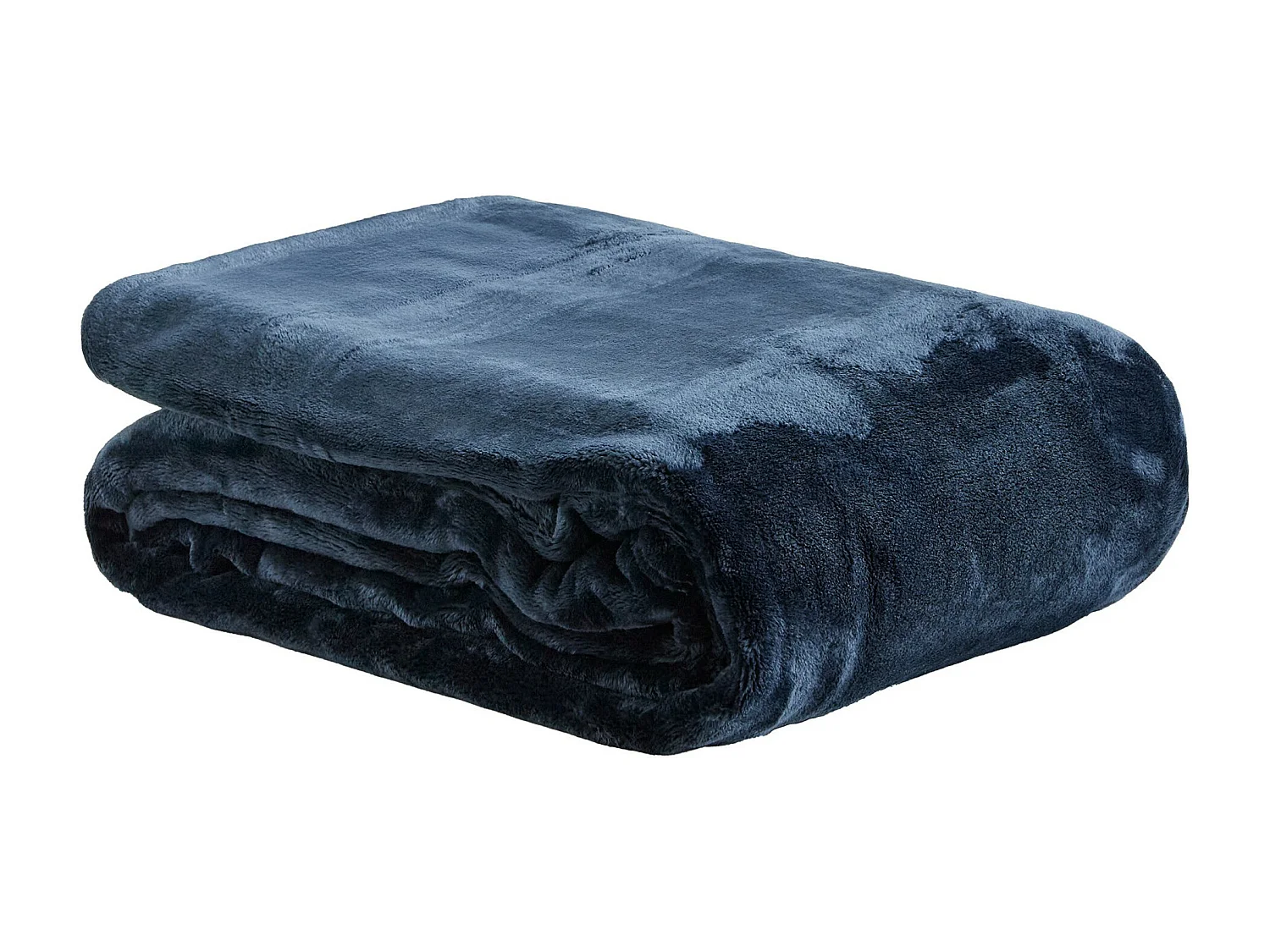 Couverture Plaid Floss Bleu Foncé Polyester 150x200