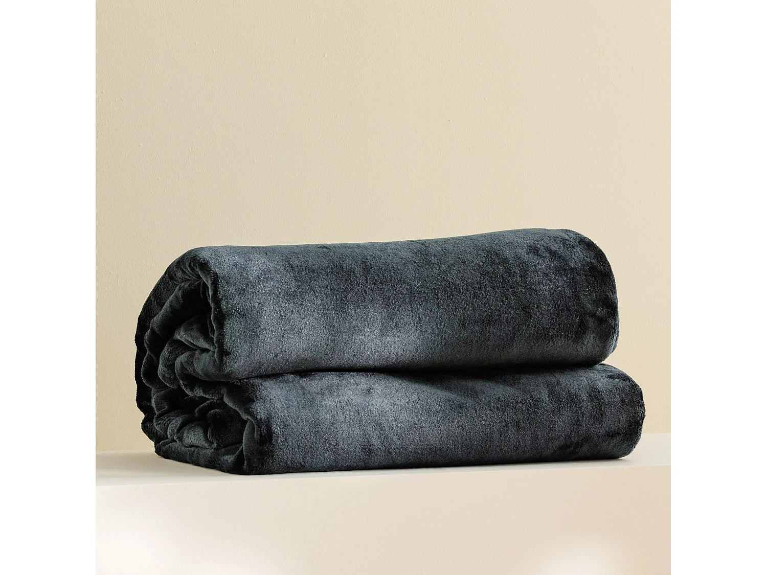 Couverture Plaid Floss Bleu Foncé Polyester 150x200