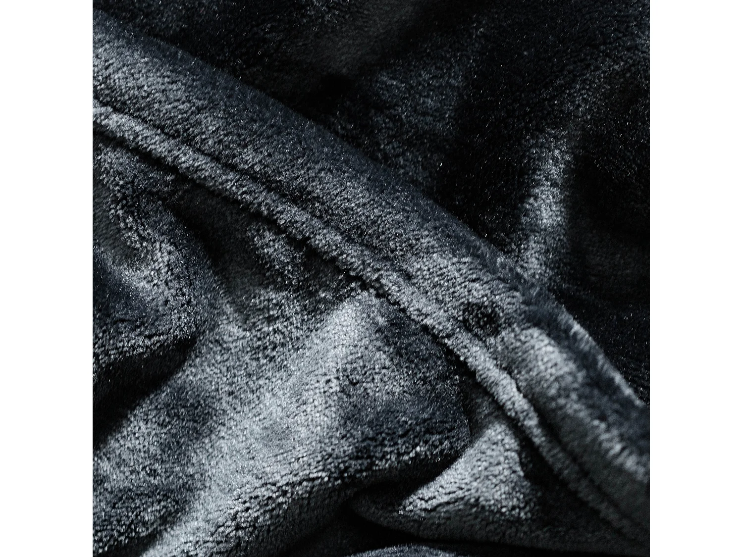 Couverture Plaid Floss Bleu Foncé Polyester 150x200