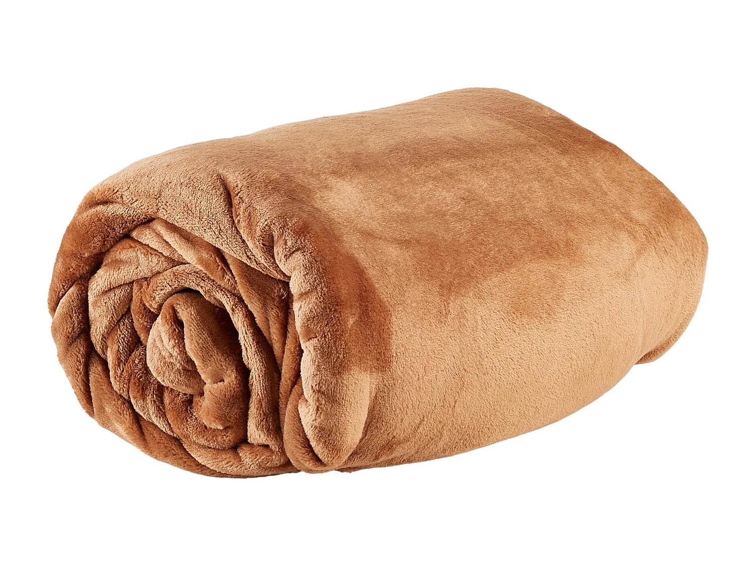 Kuscheldecke Floss Orange 200x220 cm 500 g/m²