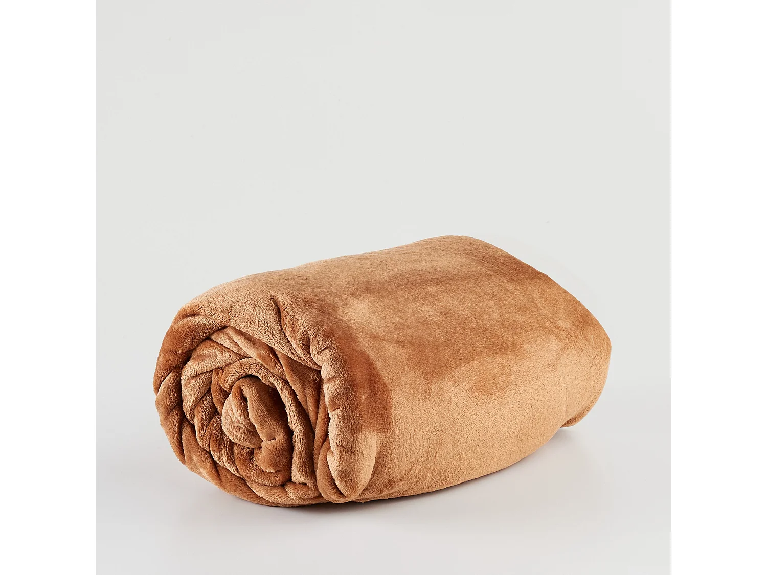 Kuscheldecke Floss Orange 200x220 cm 500 g/m²