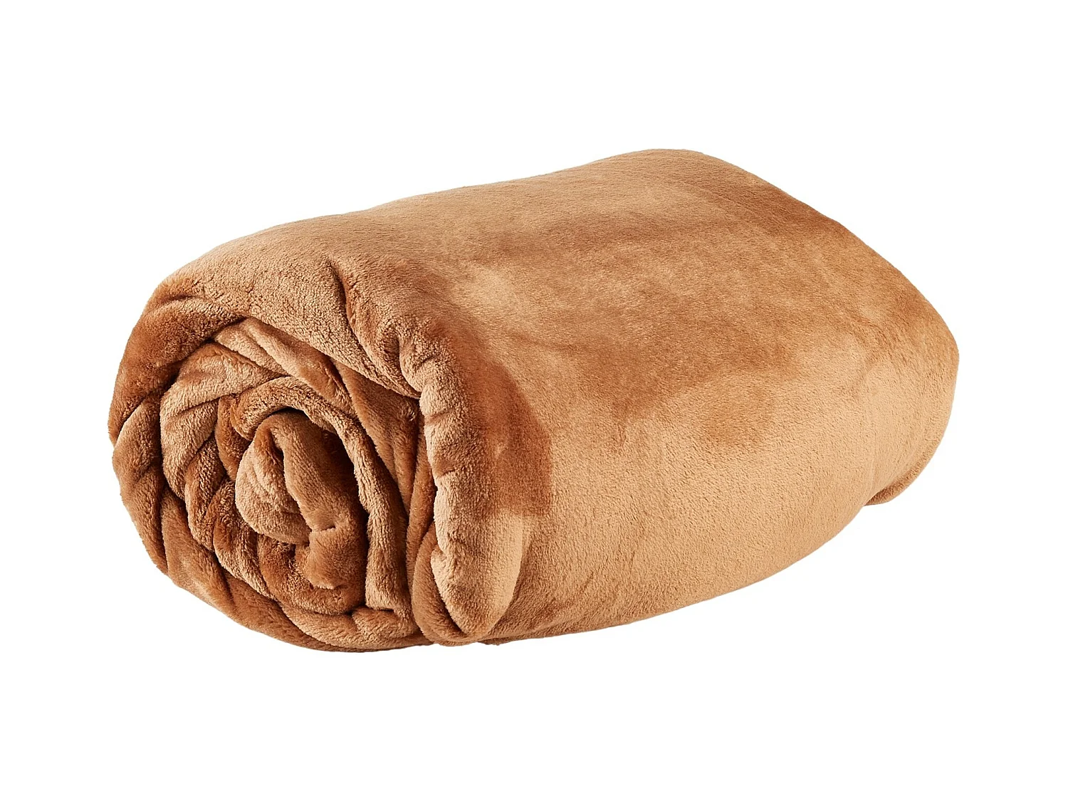 Couverture Orange Moyen Microfibre 150x200