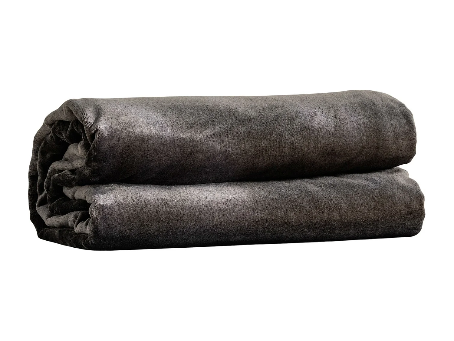 Decke Floss Dunkelgrau 200x220