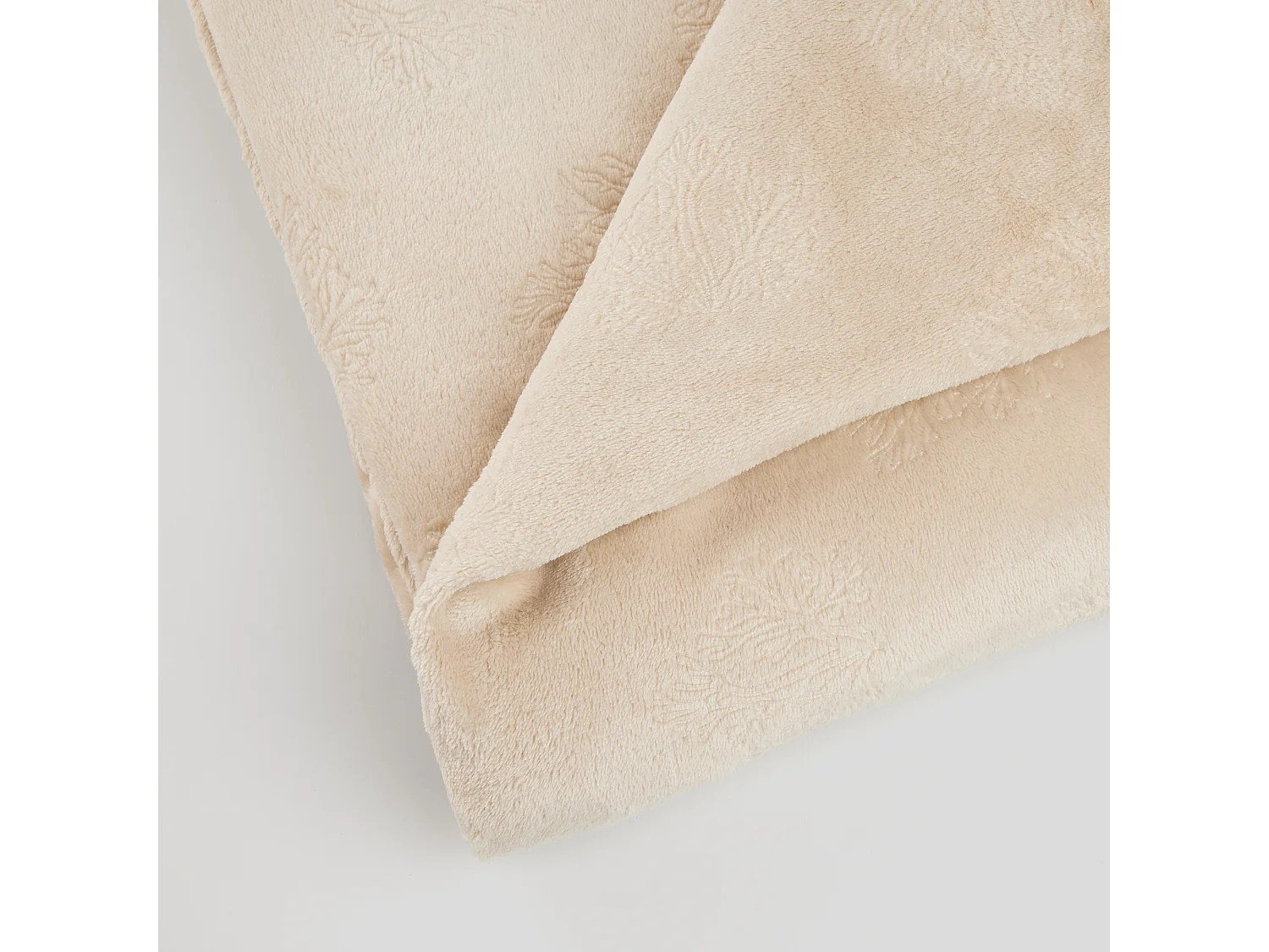 Decke Coralis mittleres Beige 150 x 200