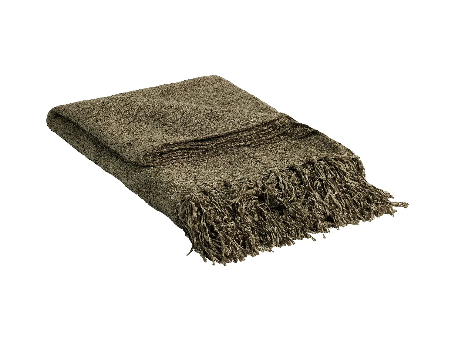 Decke Velosi Dunkelgrün 130x170