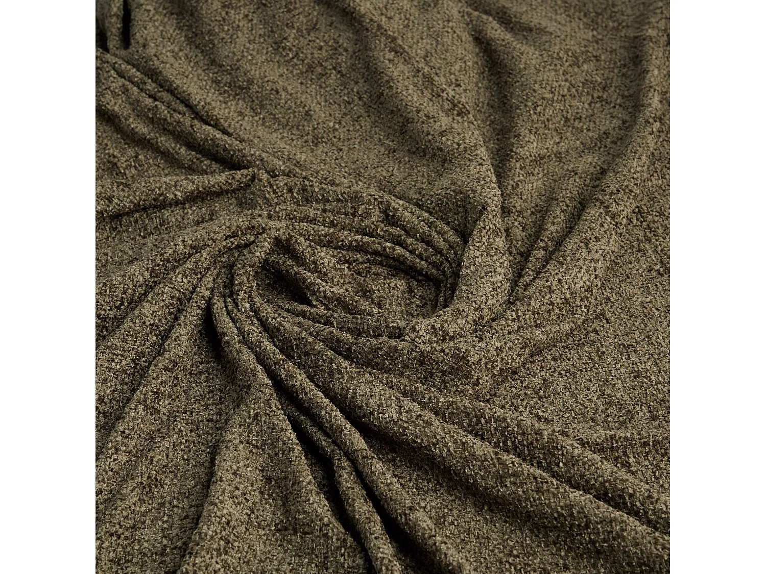 Decke Velosi Dunkelgrün 130x170