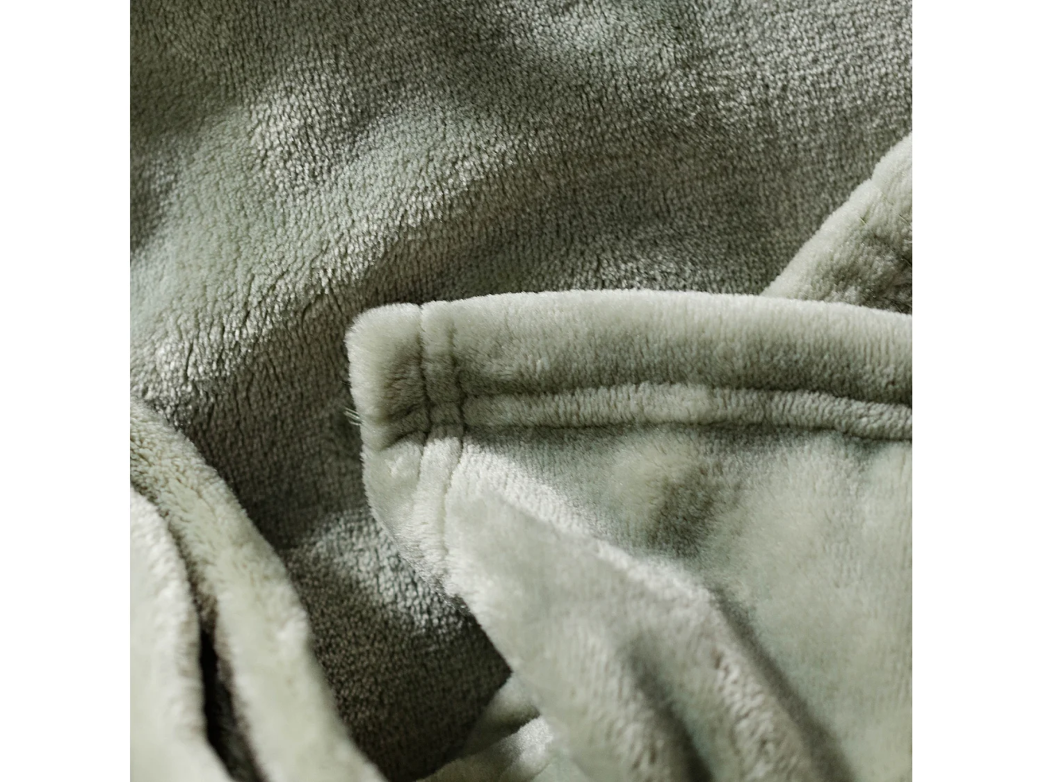 Couverture Douceur Verte Clair Microfiber 150x200