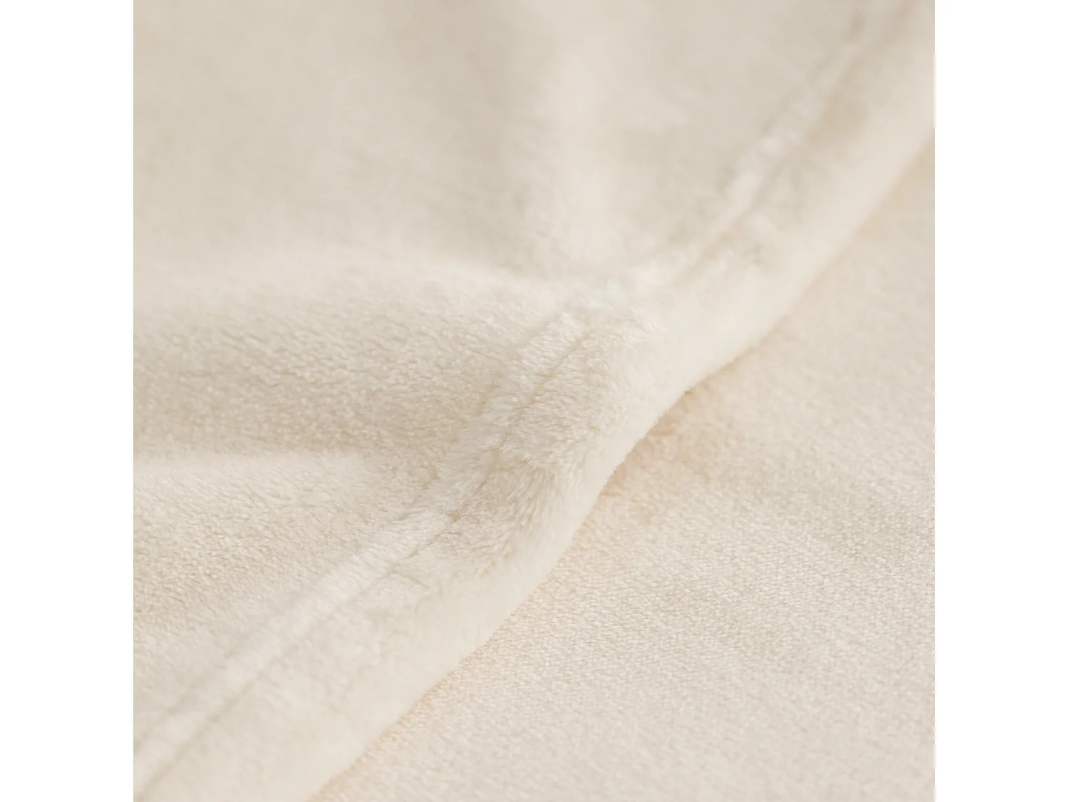 Couverture Floss écru polyester 150x200