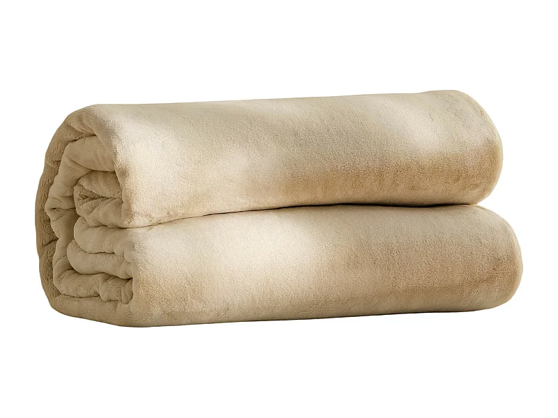 Decke Floss hellbeige 200 x 220