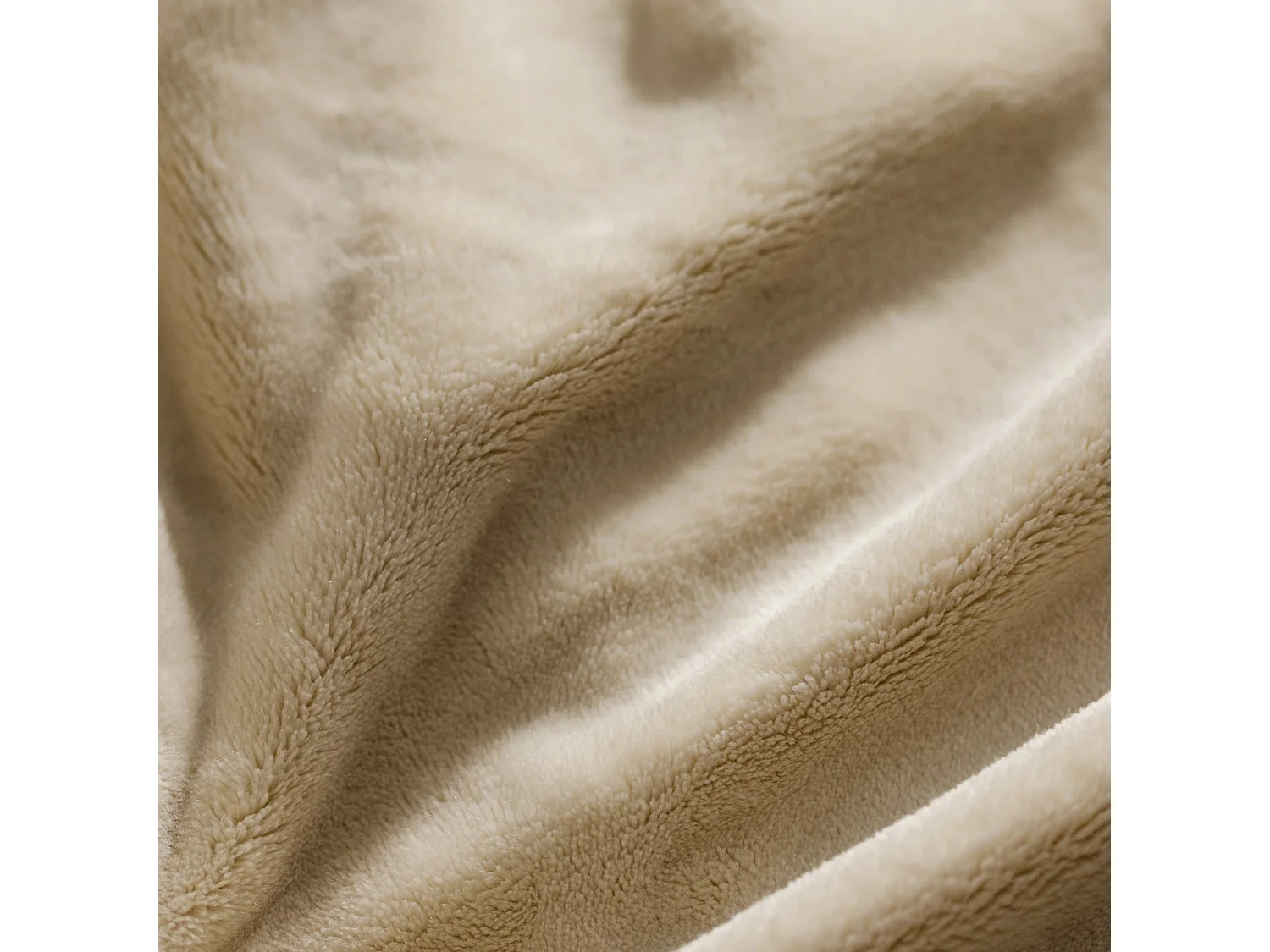 Decke Floss hellbeige 200 x 220