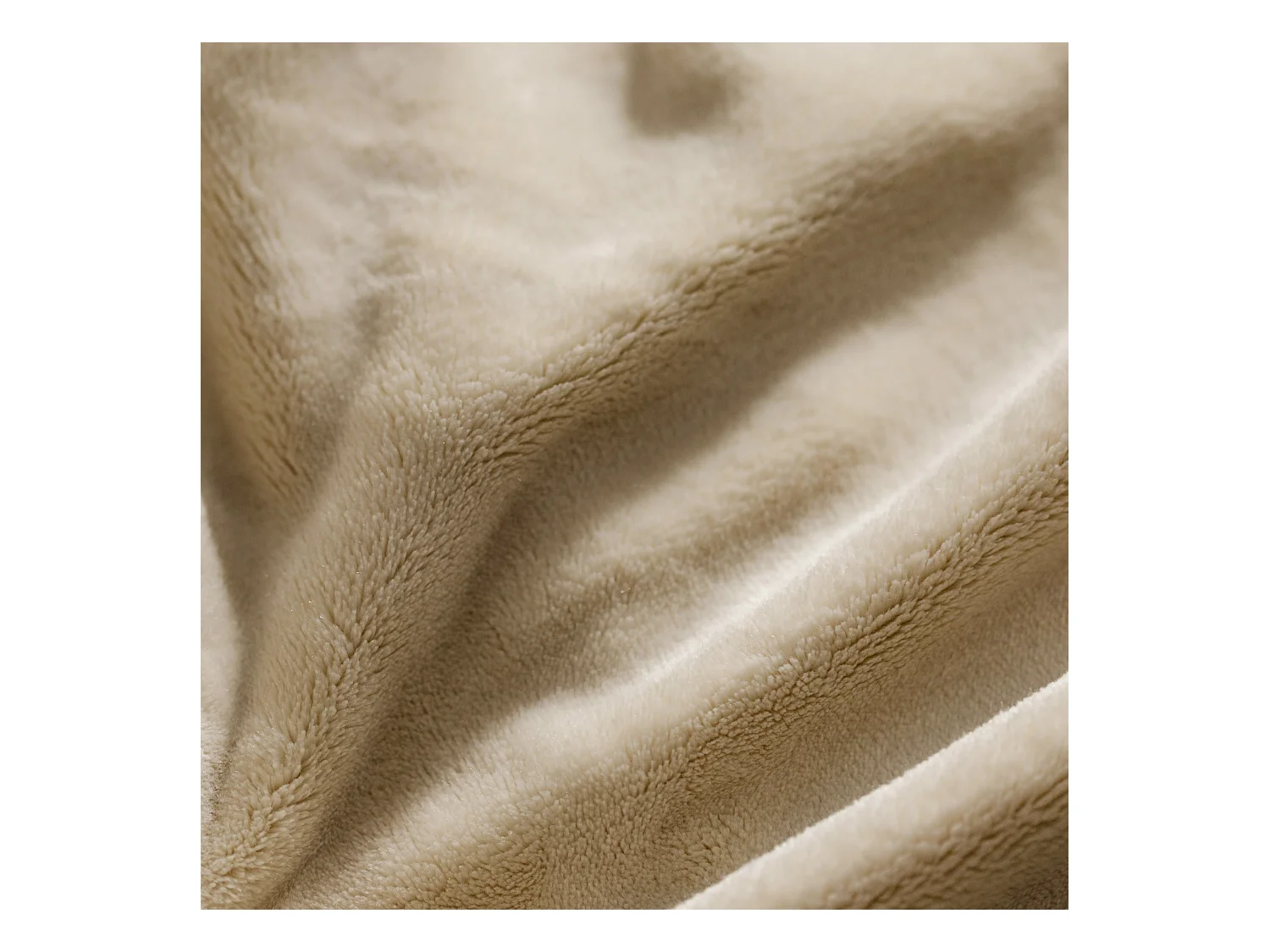 Decke Floss Hellbeige 150x200cm