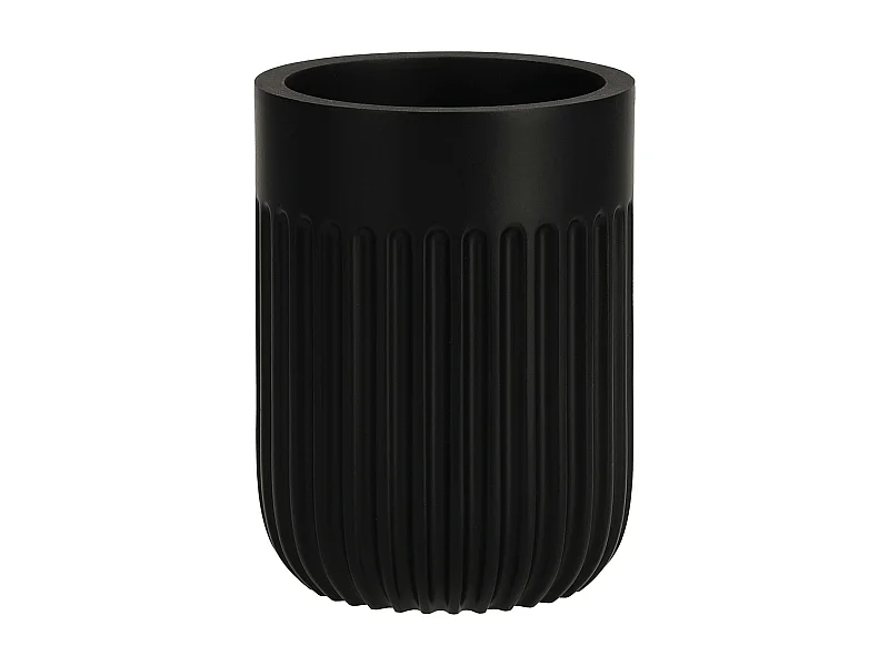 Tasse De Salle De Bain Ulaya Noir Moyen 10 x 7.5