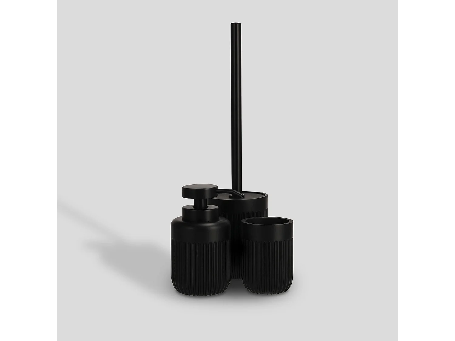 Tasse De Salle De Bain Ulaya Noir Moyen 10 x 7.5