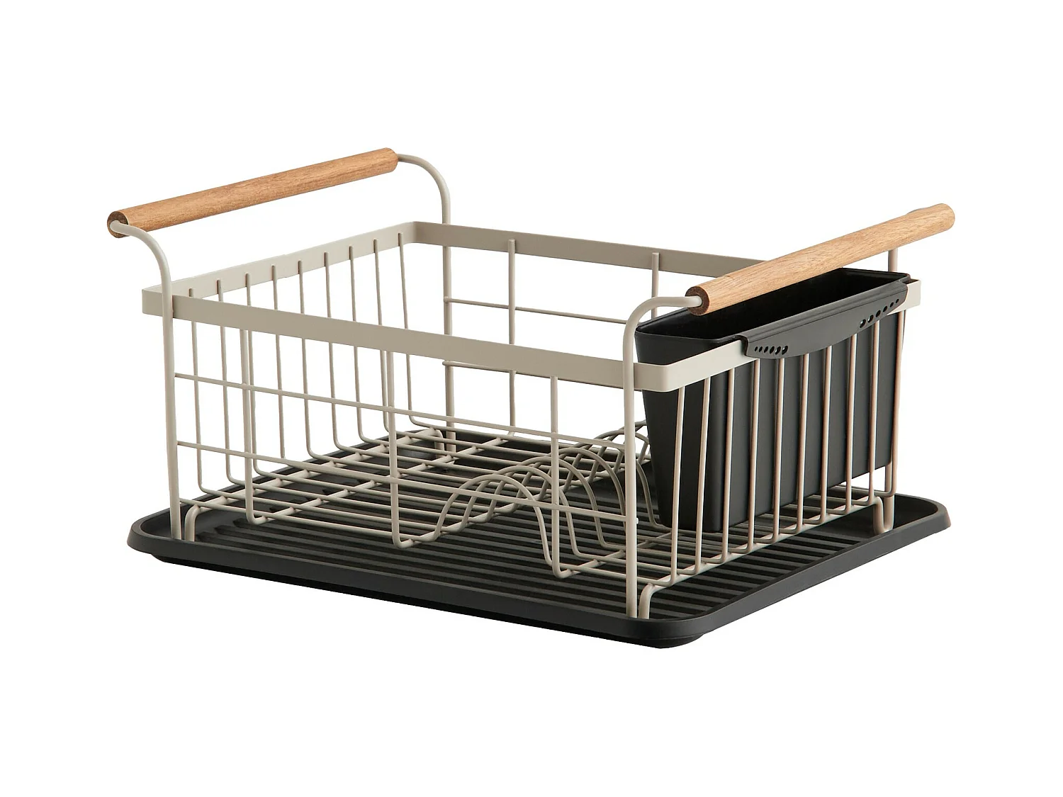 Égouttoir À Vaisselle Kamina Beige Foncé 19 x 28 x 36.5