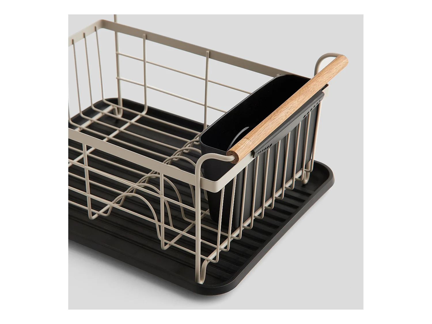 Égouttoir À Vaisselle Kamina Beige Foncé 19 x 28 x 36.5