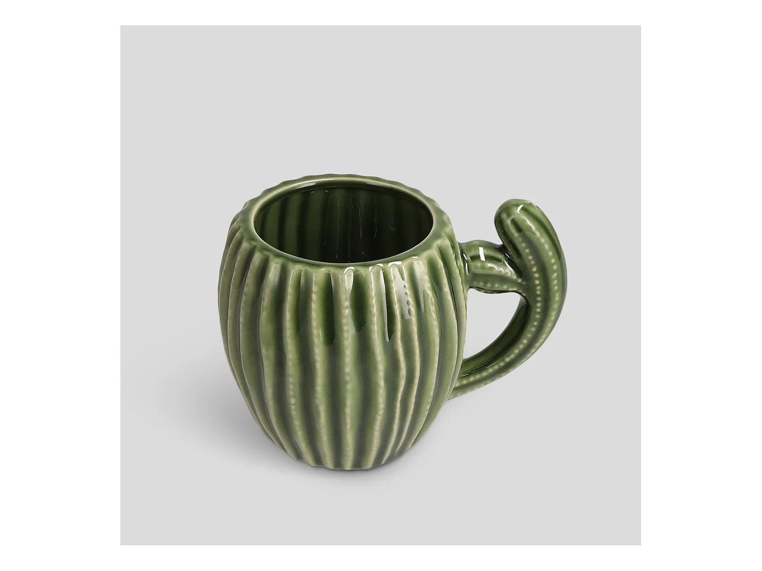 Becher Cacti dunkelgrün 10 x 10 x 14