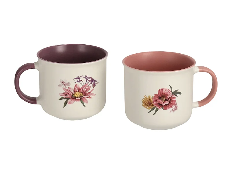 Sirso Becherset aus Bone China - Elegant und Langlebig