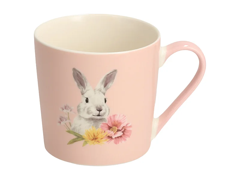 Tasse Sirsolbunny Rose Moyen 8.9 x 9.3 x 7.8