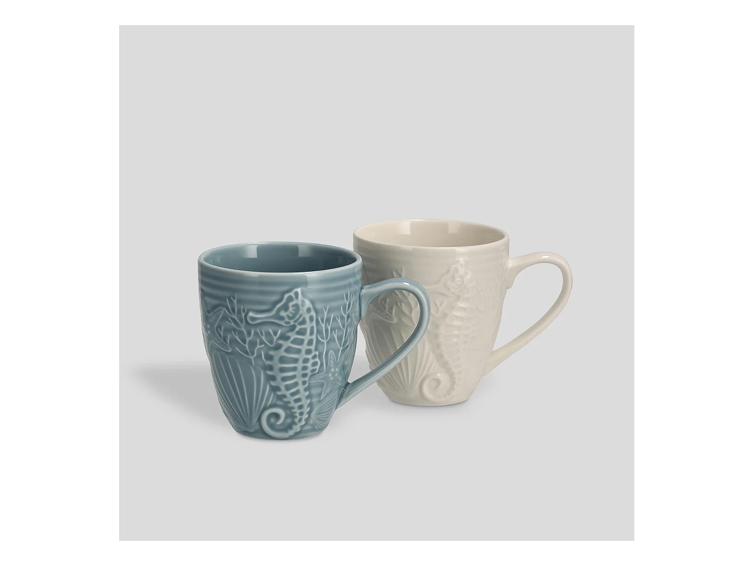 Becher Aquarelle hellblau 9.9 x 9 x 13