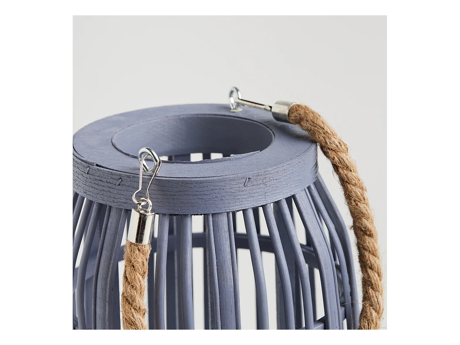 Lanterne Mindoradosea Bleu Moyen 35,5 x 18