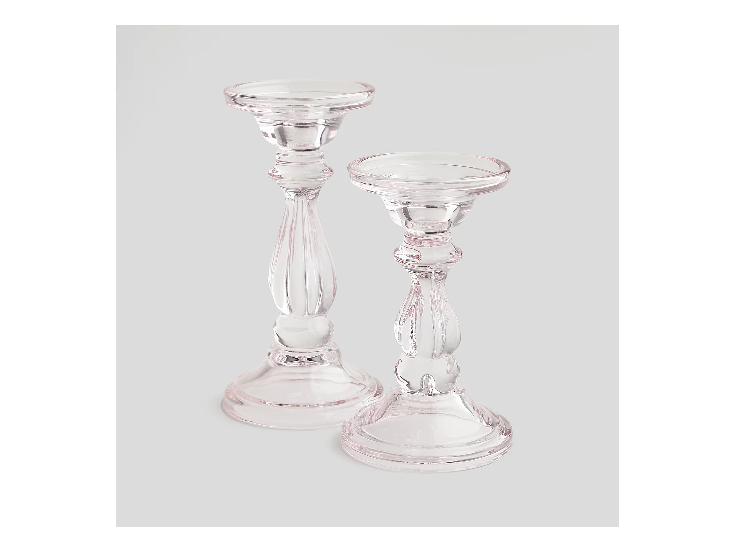 Bougeoir Divine Rose Moyen 20.5 x 10 x 10