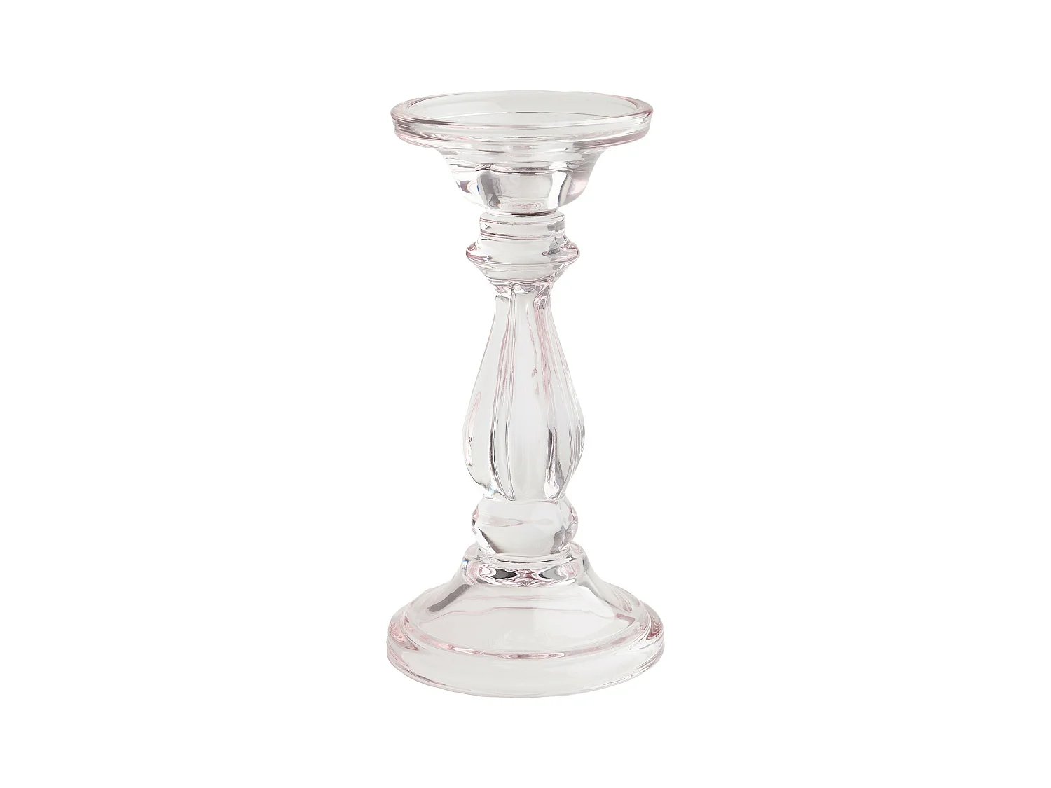 Bougeoir Divine Rose Moyen 20.5 x 10 x 10