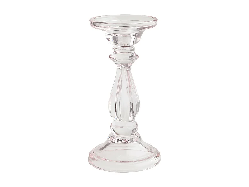 Kerzenständer Divine mittelrosa 20.5 x 10 x 10