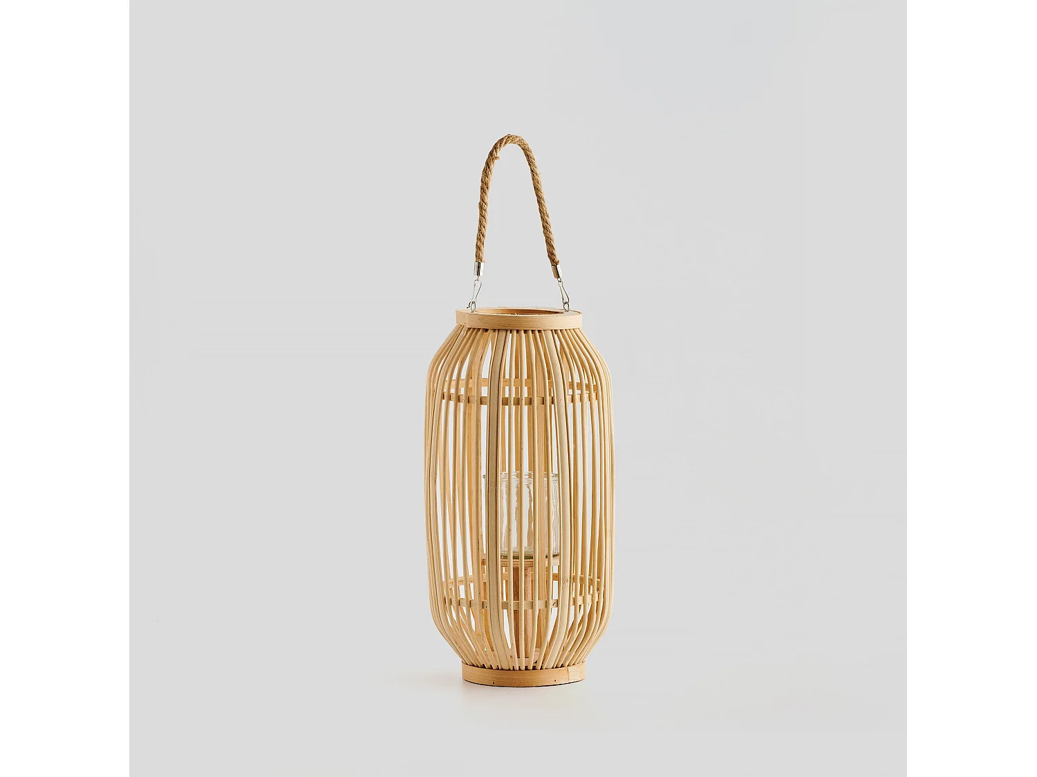 Laterne Mindoradosea mittleres Beige 48 x 25