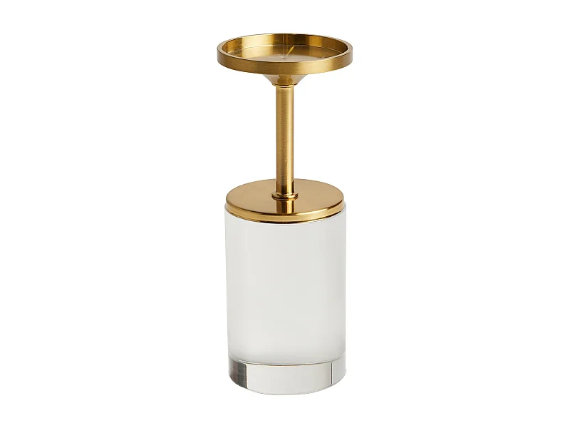 Kerzenständer Lush mittleres Gold 18 x 7