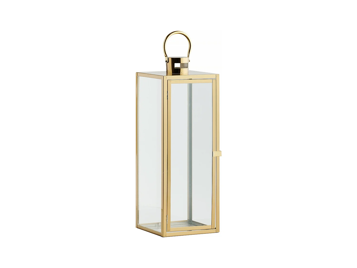 Laterne Ivory Mittleres Gold 50x18x18