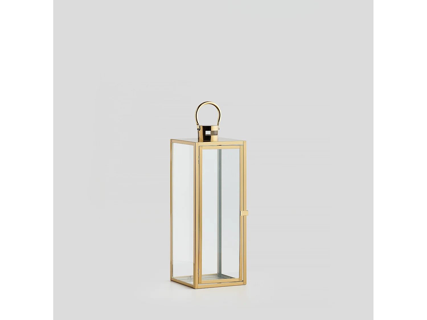 Laterne Ivory Mittleres Gold 50x18x18