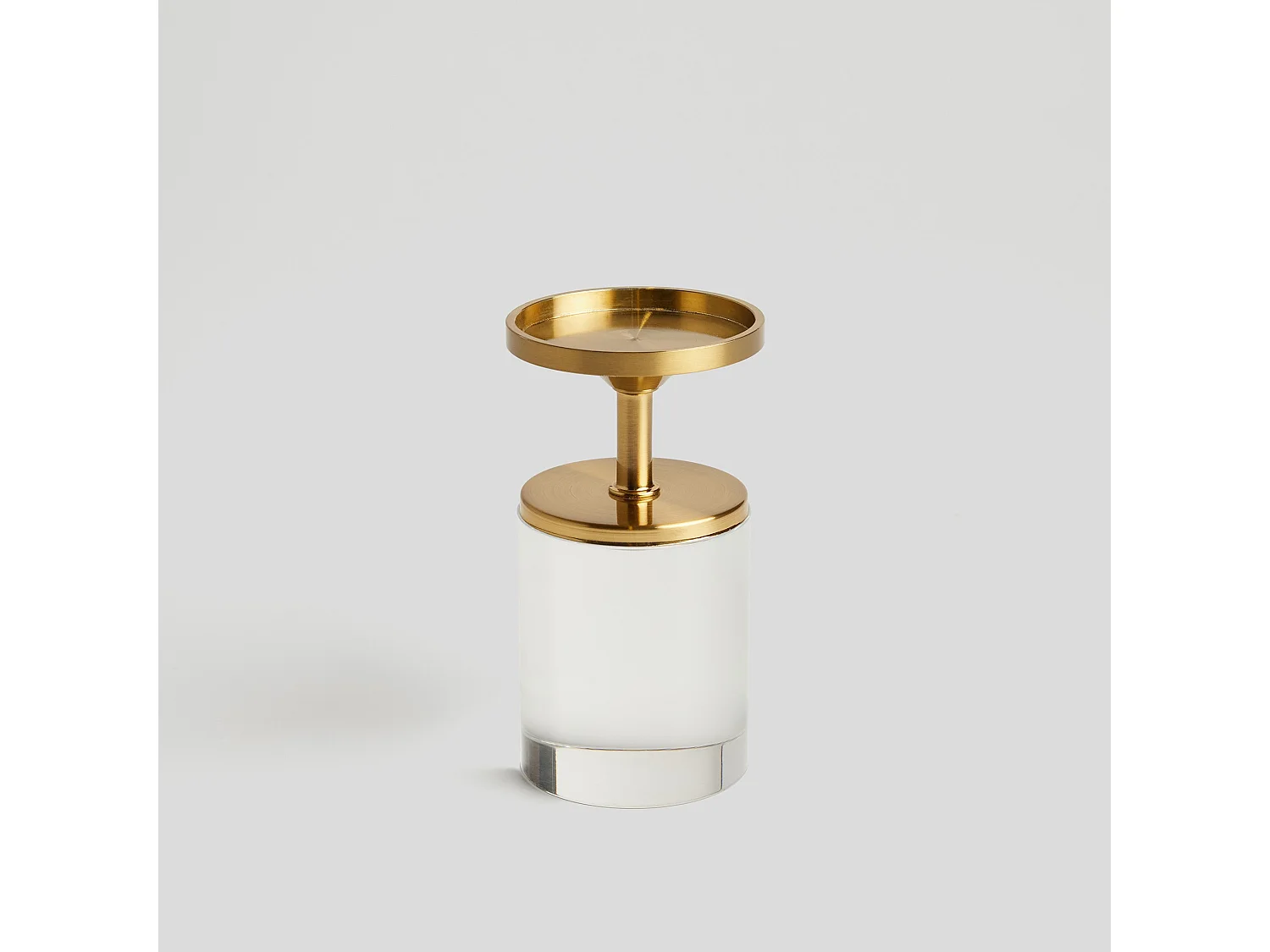 Bougeoir Lush Or Moyen 13 x 7