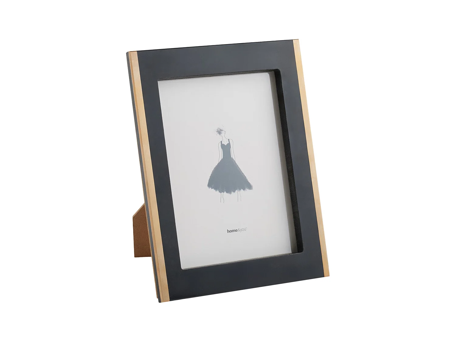 Rahmen Marmoris Mittelschwarz 23.5 x 1.3 x 18