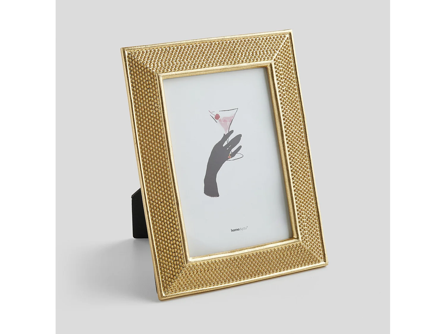 Rahmen Tricalo mittleres Gold 2.5 x 15 x 20