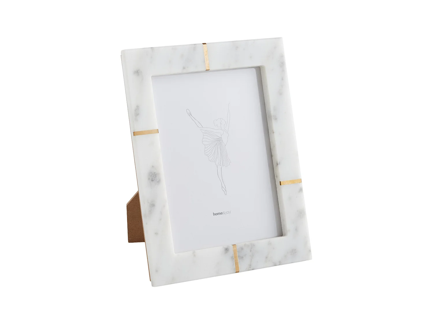 Cadre Forenza Blanc Brillant 23.5 x 1.3 x 18