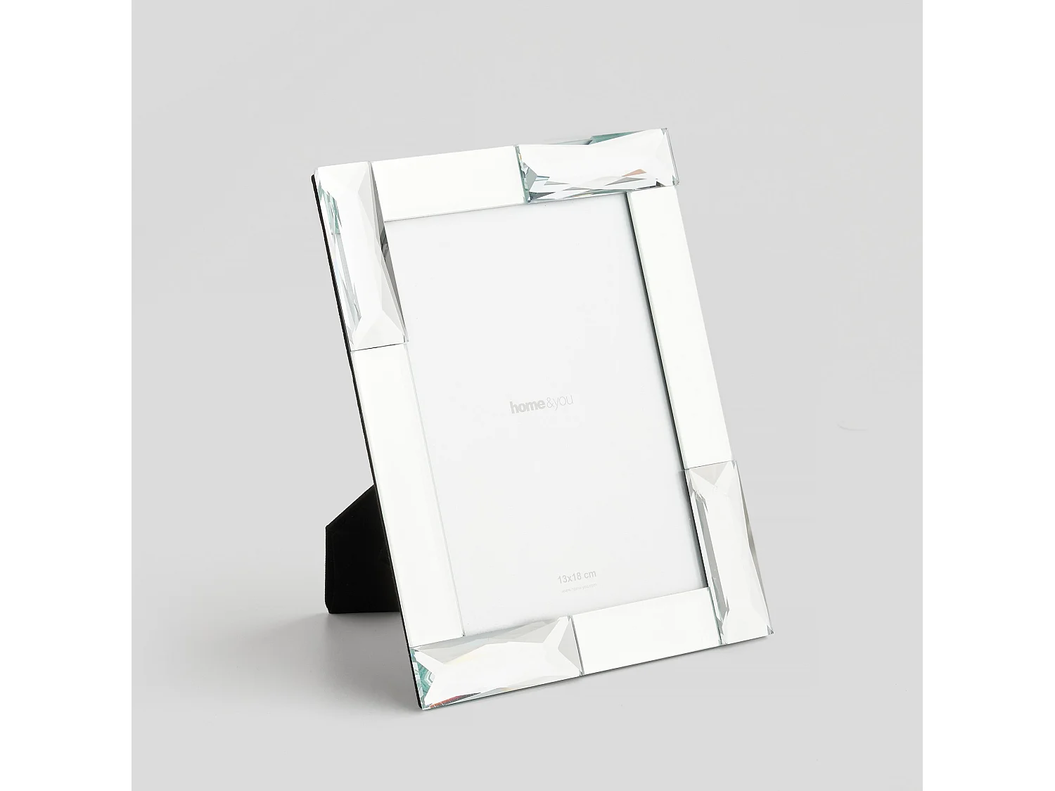 Rahmen Roca helles Silber 22 x 1 x 17