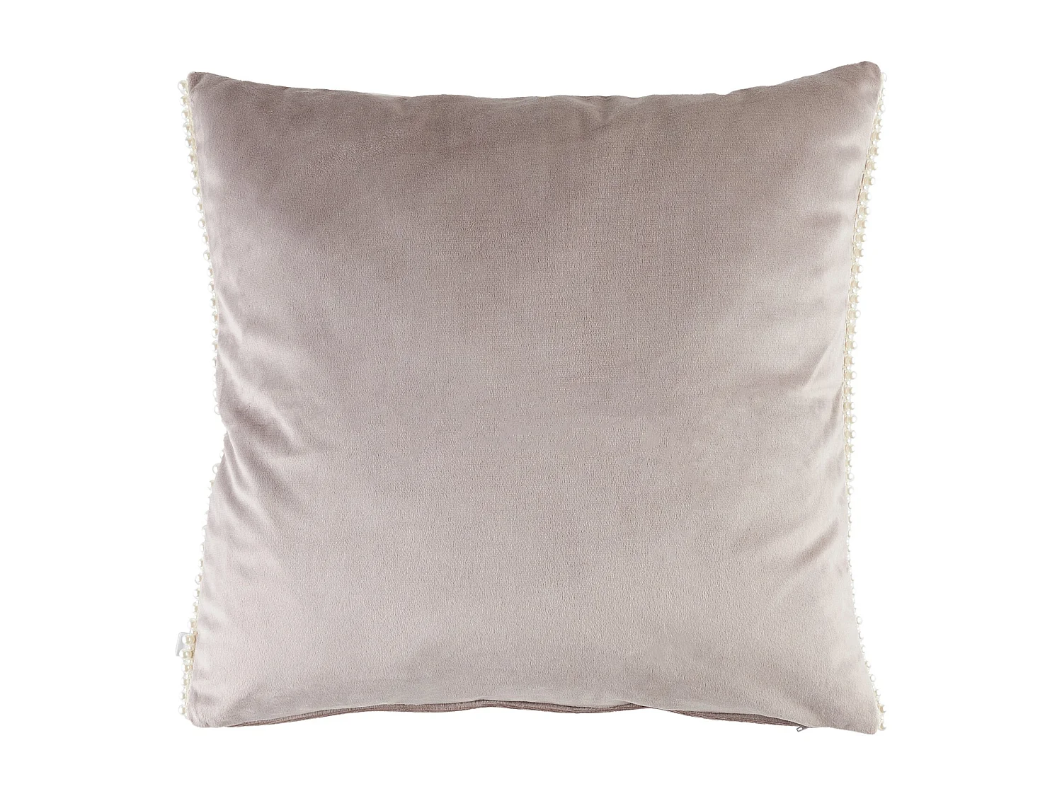 Kissenbezug Aus Samt Patronis Mittelgrau 45 x 45