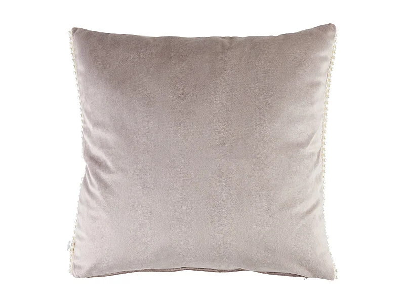 Kissenbezug Aus Samt Patronis Mittelgrau 45 x 45