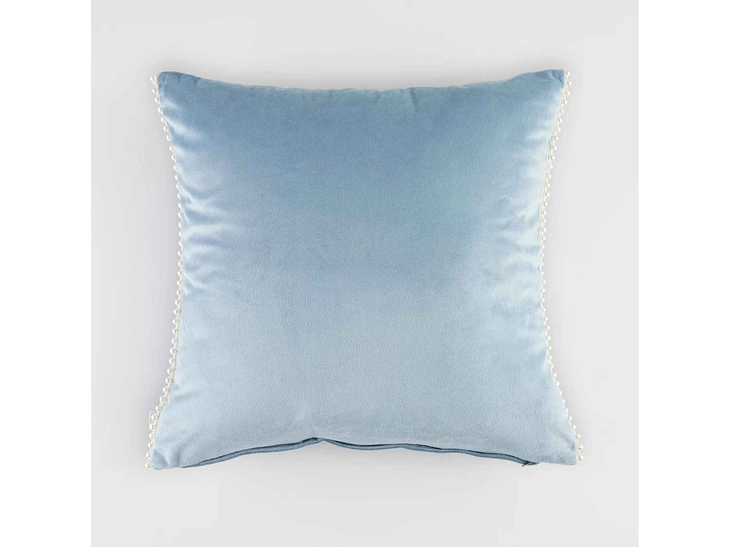 Kissenbezug Aus Samt Patronis Dunkelblau 45 x 45