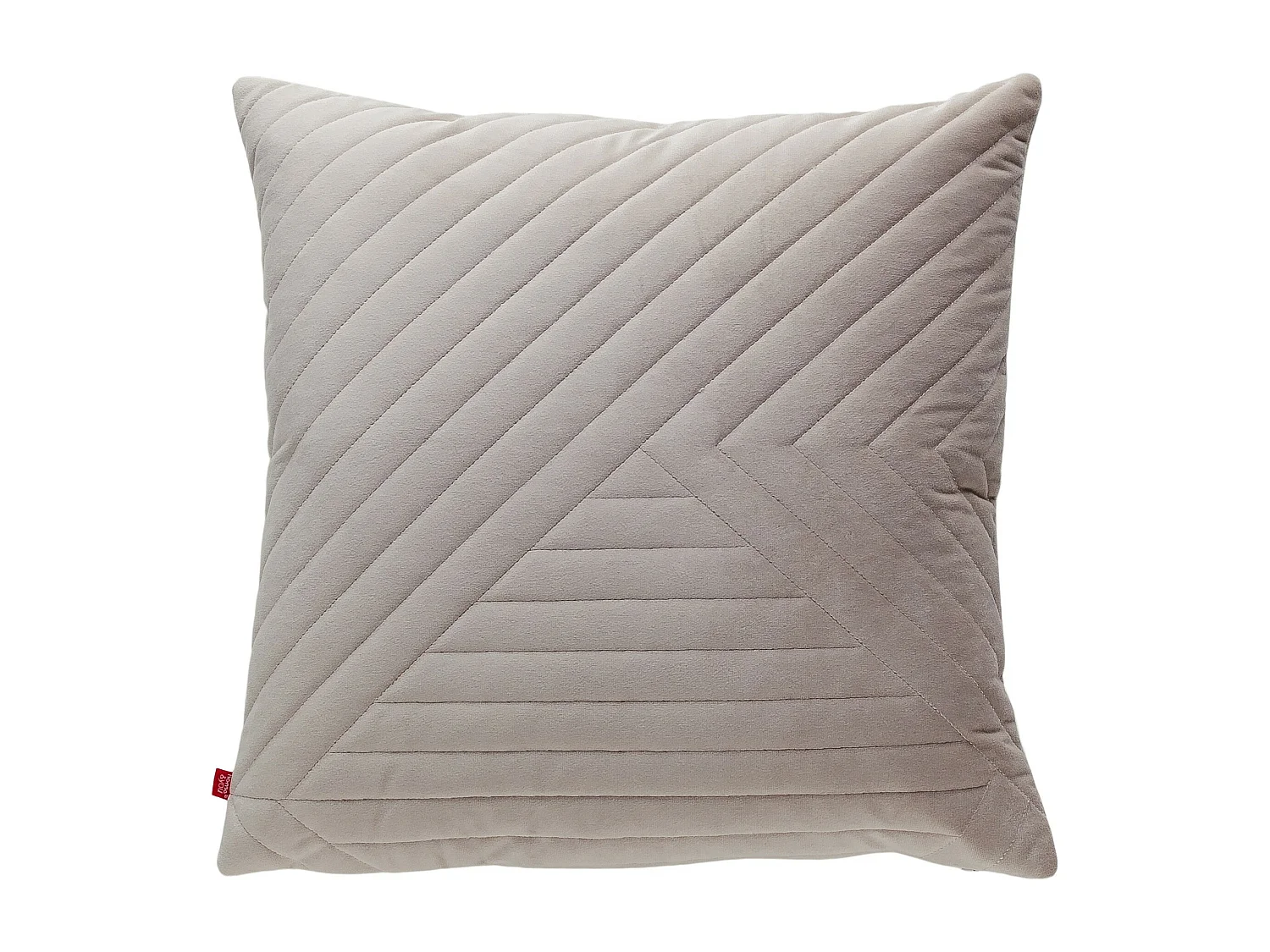 Kissenbezug Aus Samt Minister mittleres Beige 45 x 45