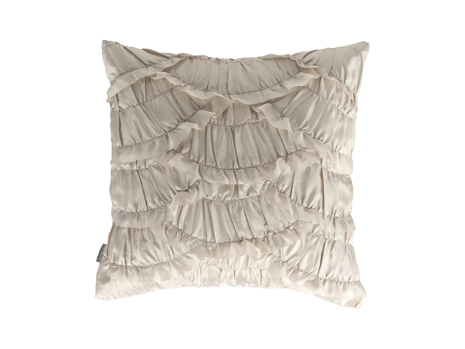 Kissenbezug Shellio hellgrau 45 x 45 cm