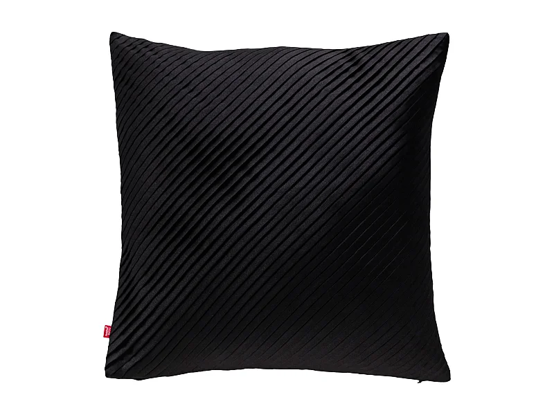 Kissenbezug Darlita mittelschwarz 45 x 45 cm