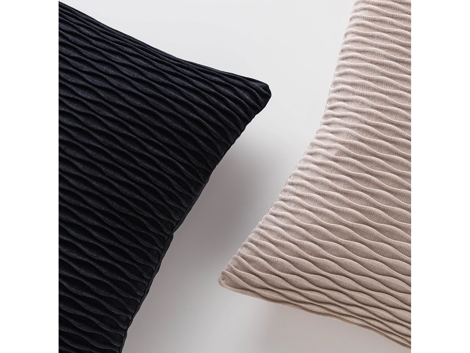 Kissenbezug Salma mittleres Beige 45x45