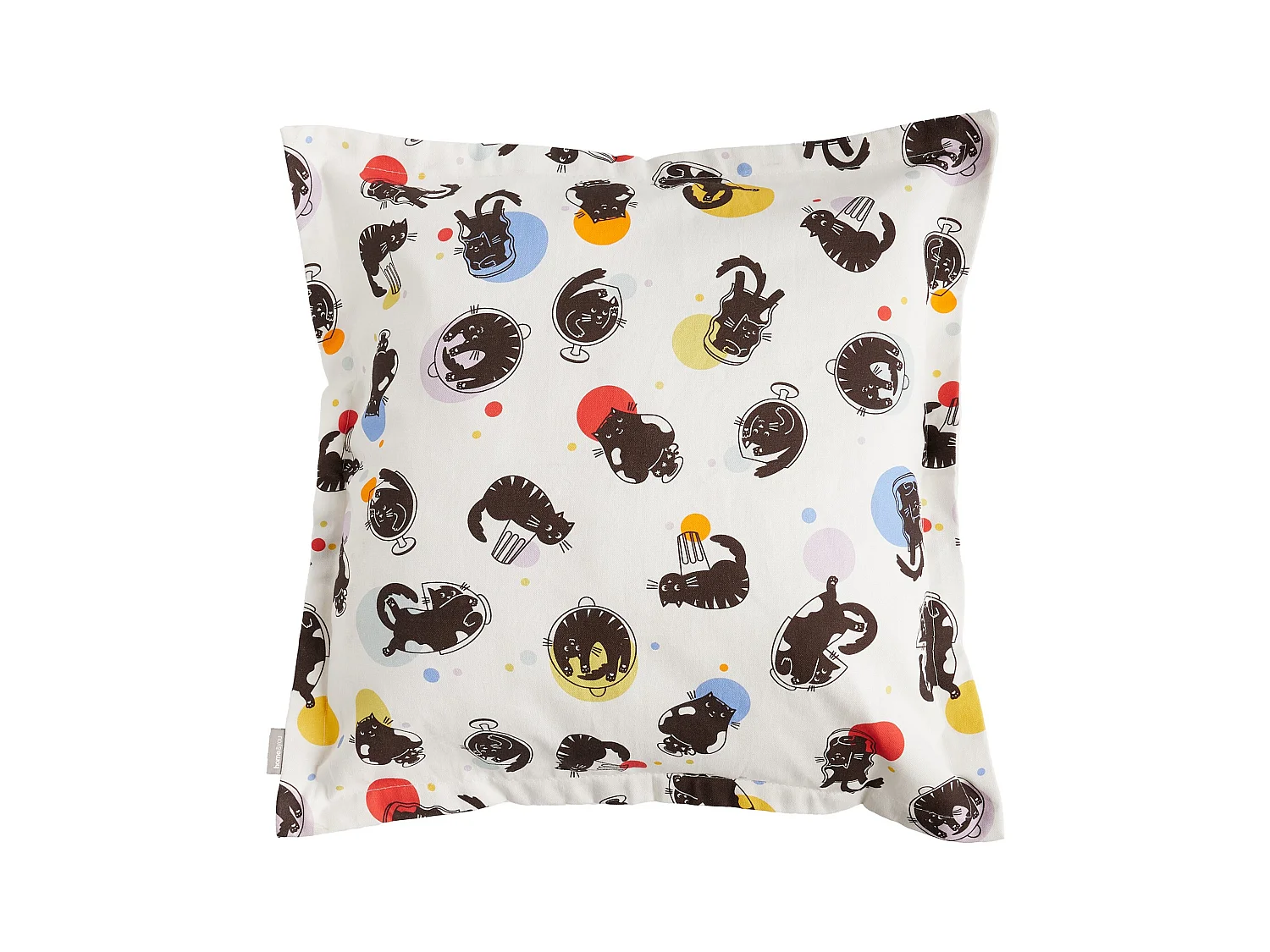 Housse De Couette Imprimée Sirino Blanc Moyen 45 x 45