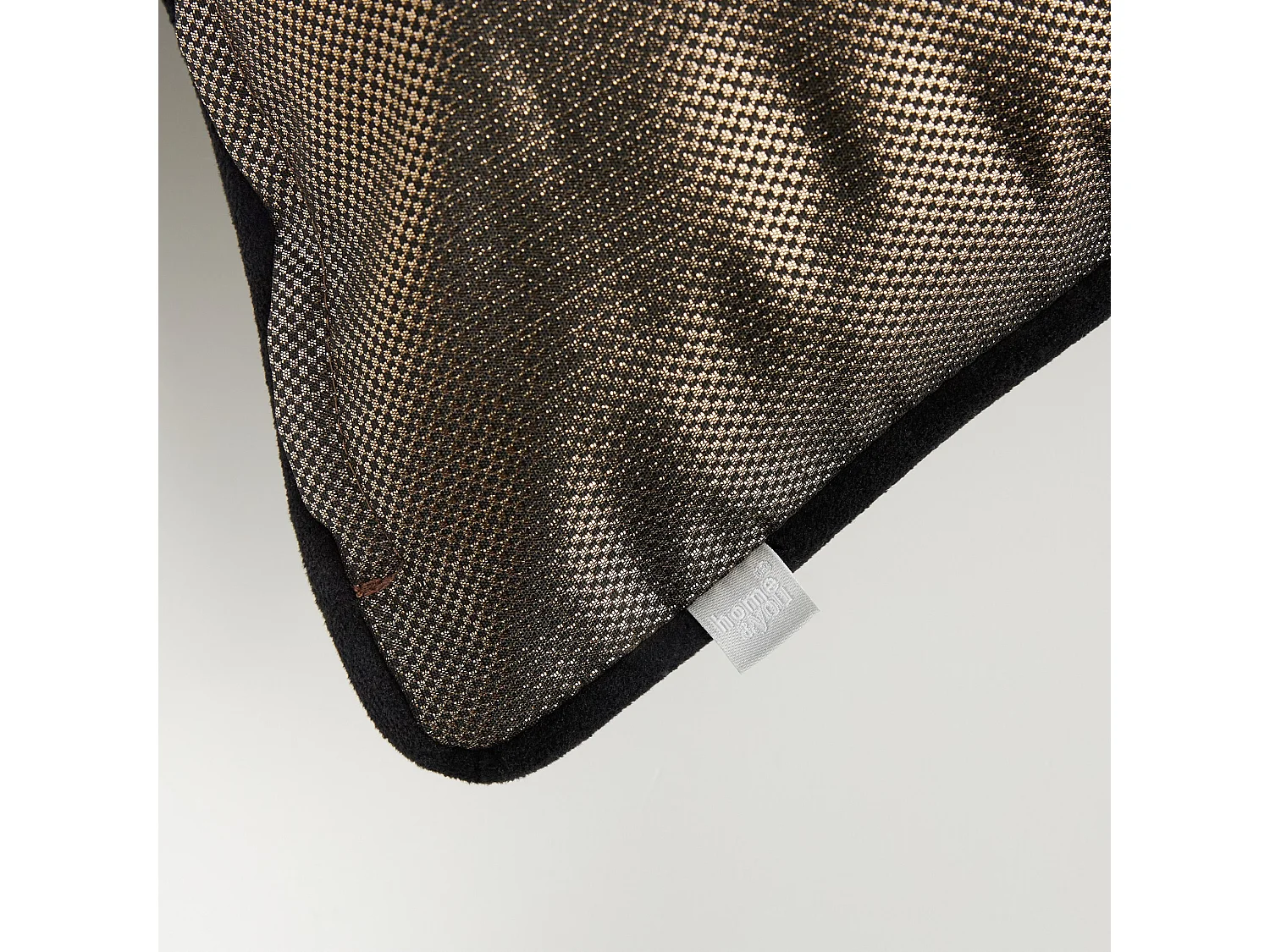 Kissenbezug Mauros mittelschwarz 45 x 45