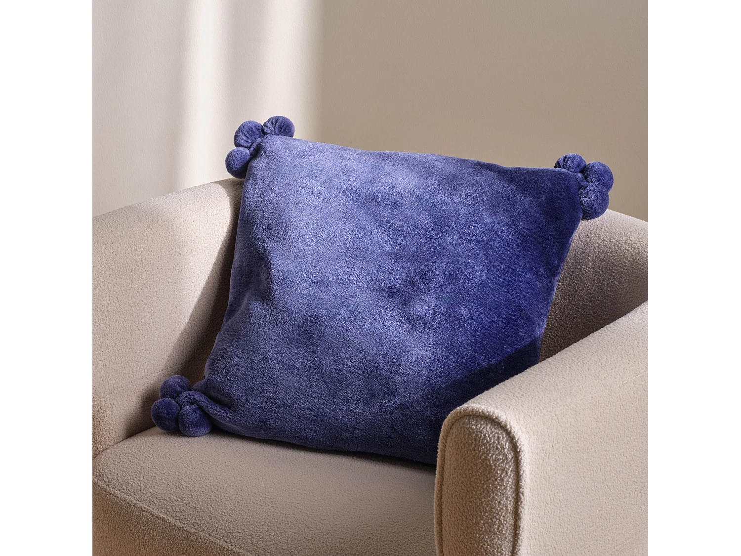 Kissenbezug Cabo Dunkelviolett 45x45