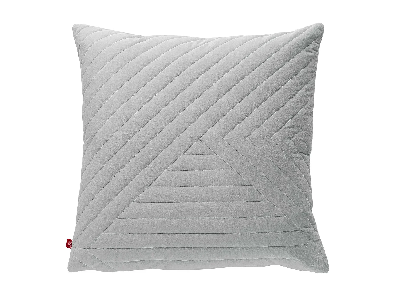 Kissenbezug Aus Samt Minister hellgrau 45 x 45