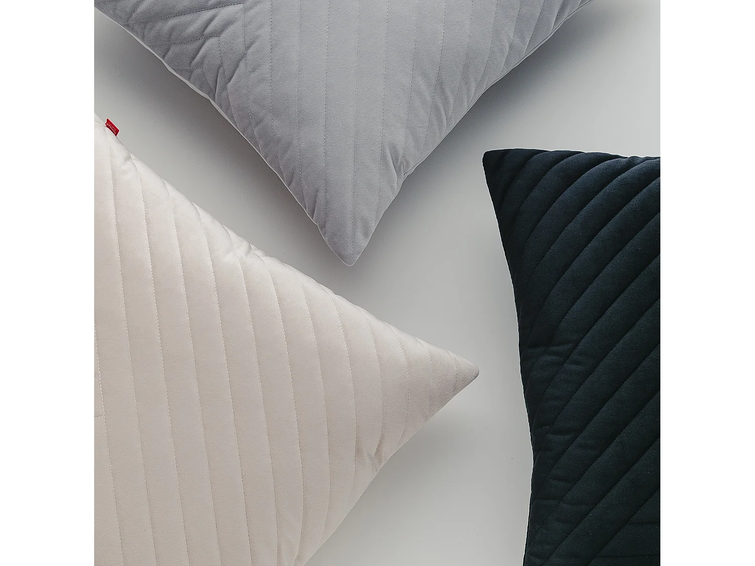 Kissenbezug Aus Samt Minister hellgrau 45 x 45