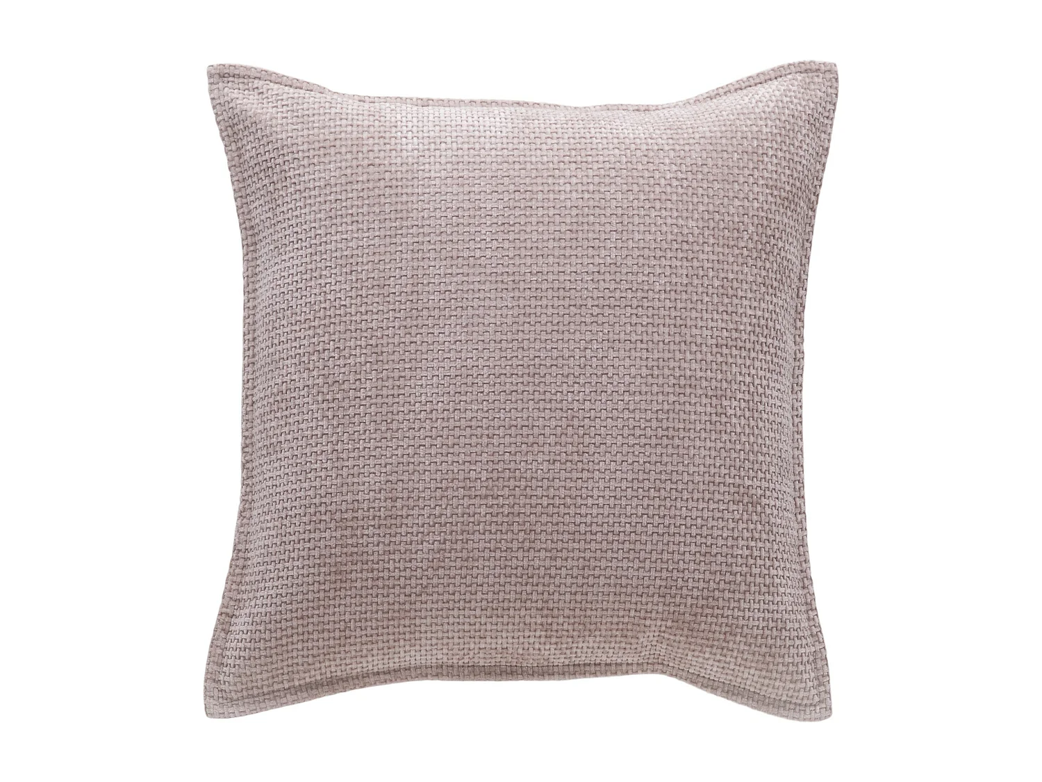Housse De Coussin En Velours Leila Beige Moyen 45x45