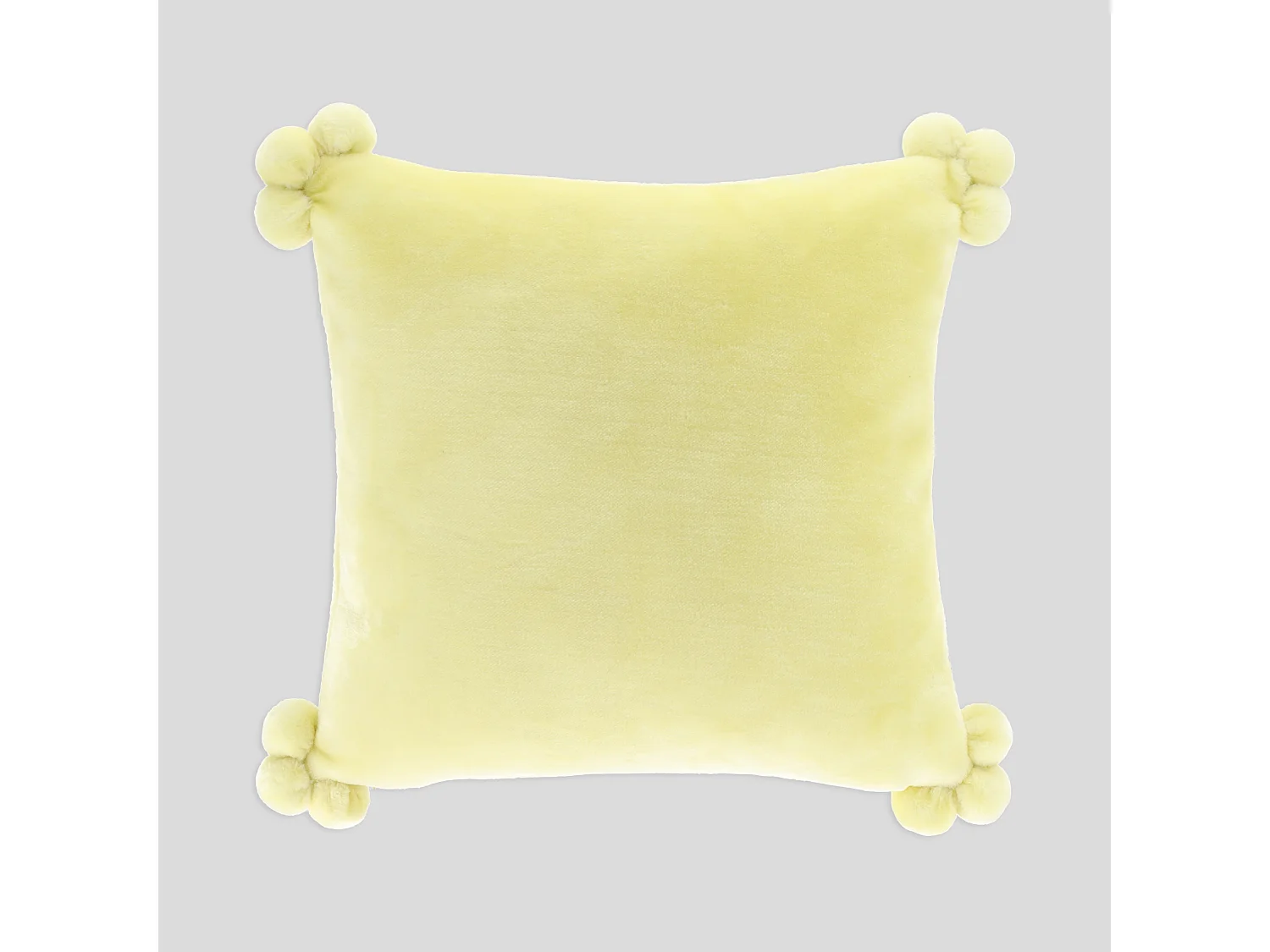 Kissenbezug Cabo Blassgelb 45 x 45 cm